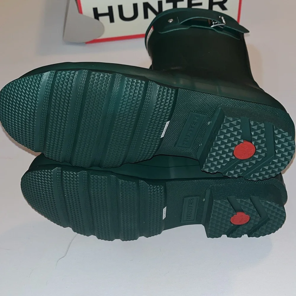 Hunter 12 - mens original short Thicket green rain boots Brand new